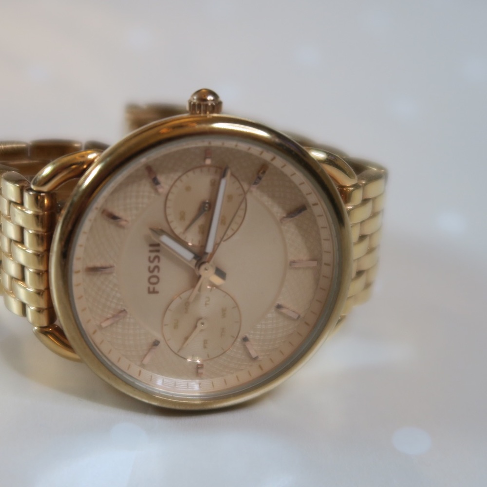 Fossil Rose Gold Watch
